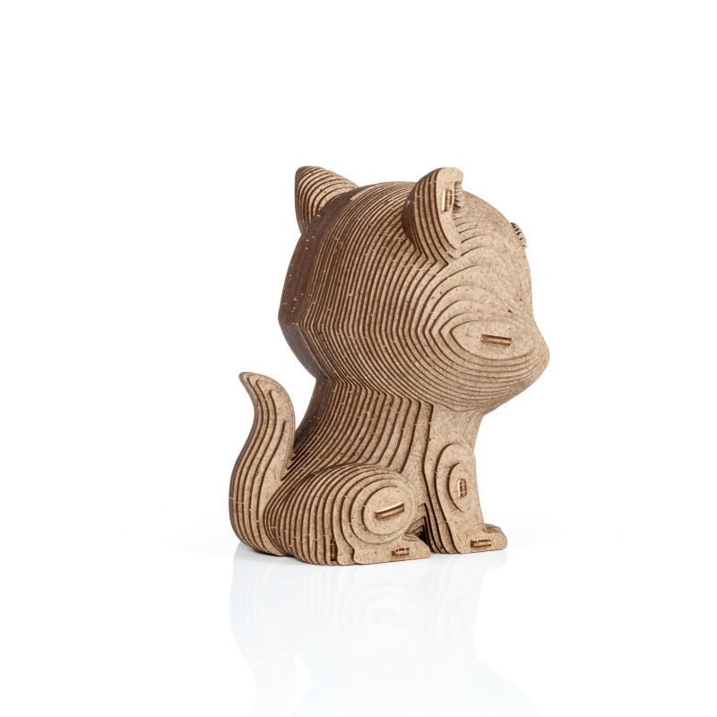 003793 - Κουμπαράς Γάτα - Hobbycity.gr - EWA ECO-WOOD-ART