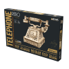 003861 - Retro Telephone - Hobbycity.gr - EWA ECO-WOOD-ART