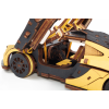004042 - Racing car – Κίτρινο με Κίνηση - Hobbycity.gr - EWA ECO-WOOD-ART
