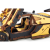004042 - Racing car – Κίτρινο με Κίνηση - Hobbycity.gr - EWA ECO-WOOD-ART