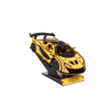 004042 - Racing car – Κίτρινο με Κίνηση - Hobbycity.gr - EWA ECO-WOOD-ART