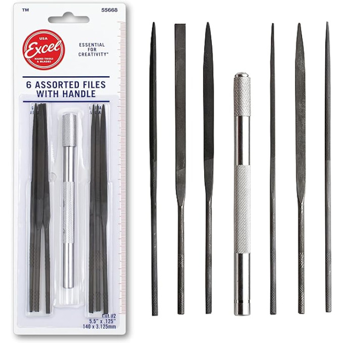 EX55668 - File Set  (x6) + Λαβή - Hobbycity.gr - Excel