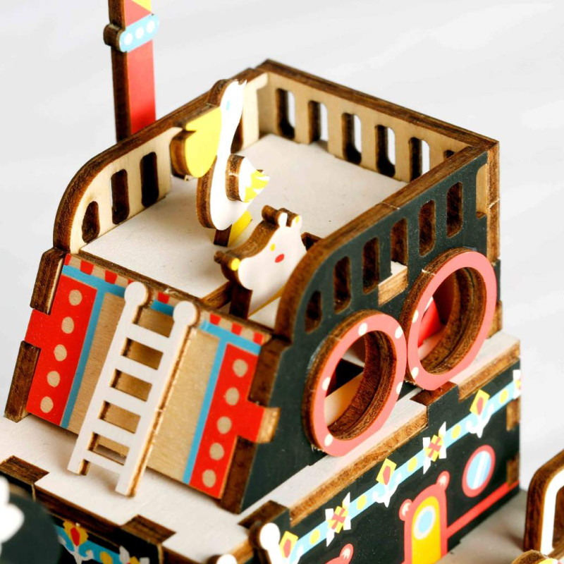 AMD42 - Fishing Kitty (Μελωδία: Sanpo) ~ Κουρδιστό - Hobbycity.gr - RoLife