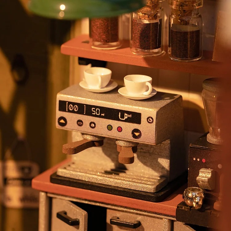 DG162 - Slow Life Café με φωτισμό - Hobbycity.gr - RoLife