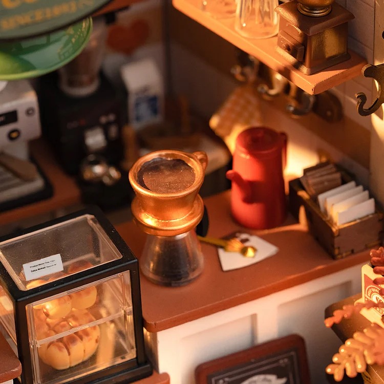 DG162 - Slow Life Café με φωτισμό - Hobbycity.gr - RoLife