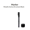 1 x Μαρκαδόρος Μεταλλικού Χρώματος Zirconium Black