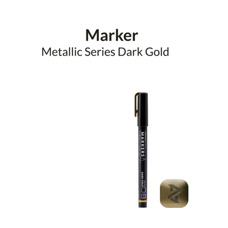 41468 - 1 x Μαρκαδόρος Μεταλλικού Χρώματος Dark Gold - Hobbycity.gr - Gaahleri