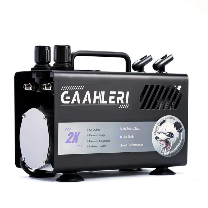 42878 - Dual Drive GT-918  Κομπρεσέρ Αερογράφου Gaahleri - Hobbycity.gr - Gaahleri