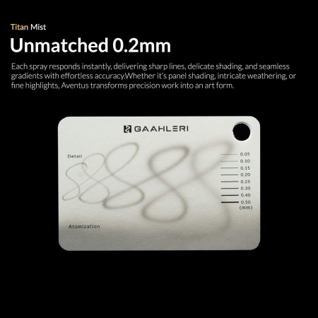 Ace Series Aventus Titan Mist 0.2 & 0.4mm