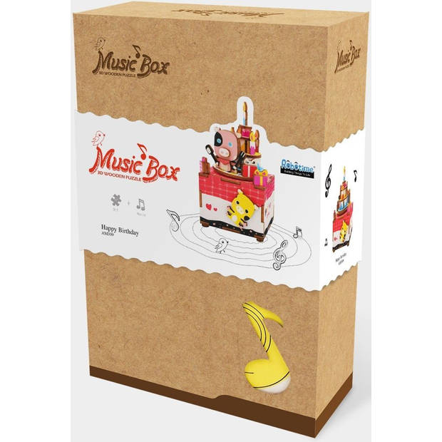 AM309 - Happy Birthday (Μελωδία: Happy Birthday) ~ Κουρδιστό - Hobbycity.gr - RoLife