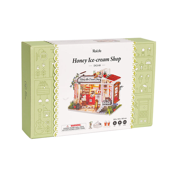 DG148 - Honey Ice-cream Shop με Φωτισμό - Hobbycity.gr - RoLife