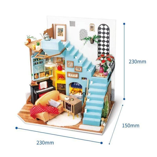 DG141 - Joys Peninsula Living Room με Φωτισμό - Hobbycity.gr - RoLife
