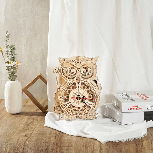 LK503 - Owl Clock με μπαταρία - Hobbycity.gr - Rokr