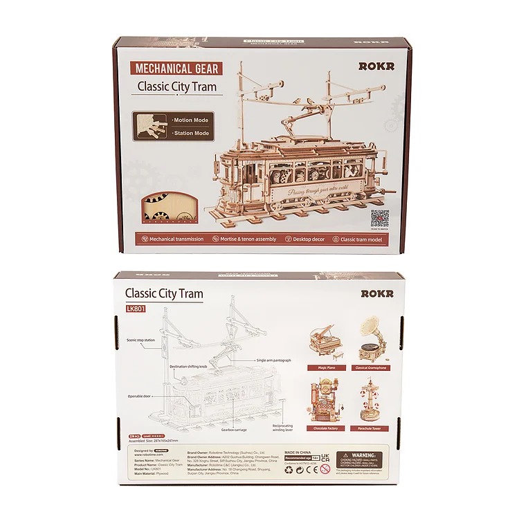 LK801 - Classic City Tram - Hobbycity.gr - Rokr
