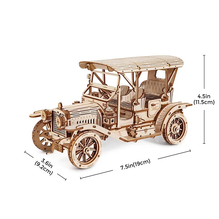 MC801 - Vintage Car σε Κλίμακα 1:15 - Hobbycity.gr - Rokr