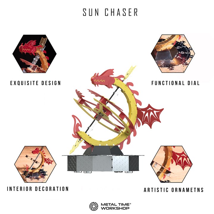 MT025 - Sun Chaser - Year Of Dragon - Hobbycity.gr - Metal Time