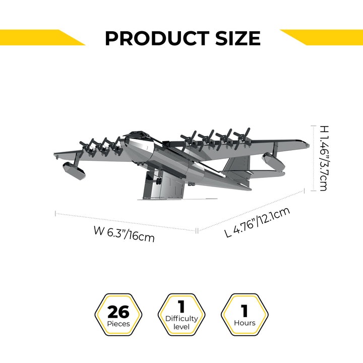 MT081 - Spruce Goose - Hobbycity.gr - Metal Time