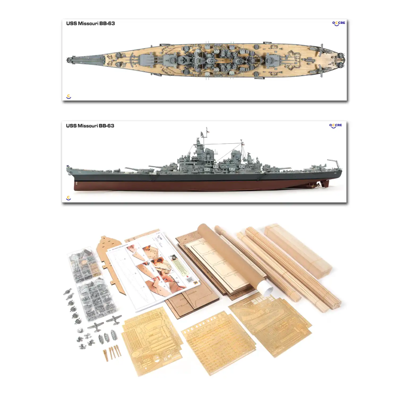 16002 - USS Missouri (BB-63) - Hobbycity.gr - OcCre