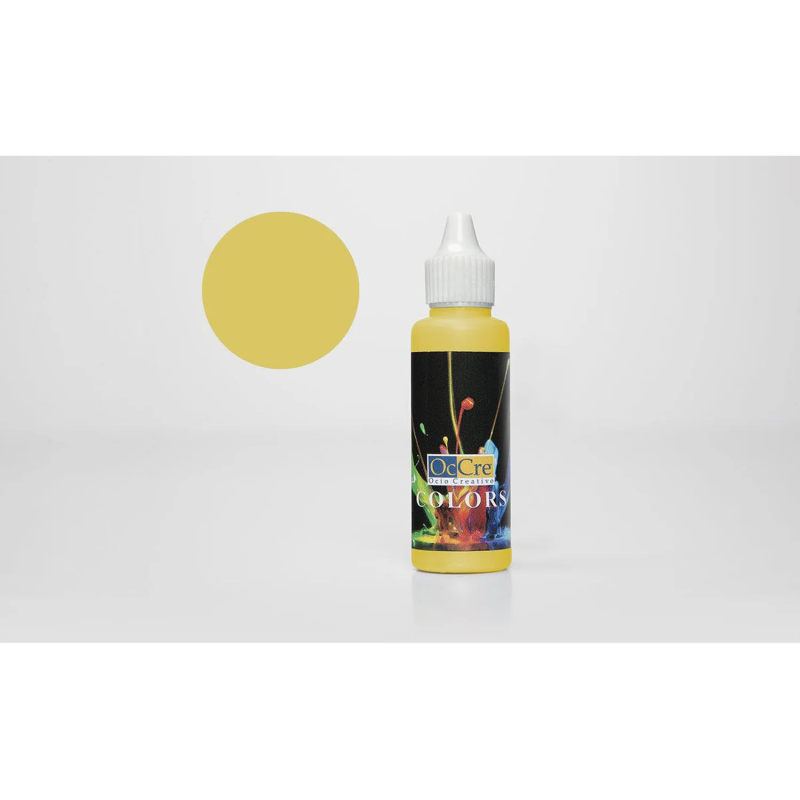 19306 - Κίτρινο Ακρυλικό Χρώμα 30ml - Hobbycity.gr - OcCre