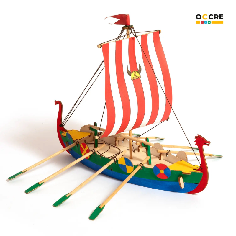 20001 - Viking Ship Craft for Kids - Hobbycity.gr - Occre