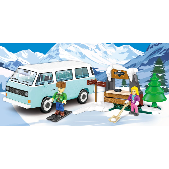 24639 - Volkswagen T3 Winter Adventure - Hobbycity.gr - COBI