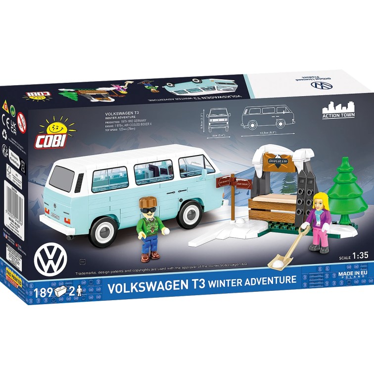 24639 - Volkswagen T3 Winter Adventure - Hobbycity.gr - COBI