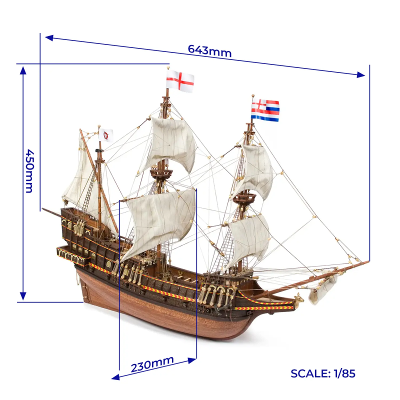 12003 - Golden Hind - Hobbycity.gr - OcCre