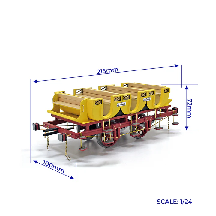 56001 - Βαγόνια για Adler (3 τμχ) - Hobbycity.gr - OcCre