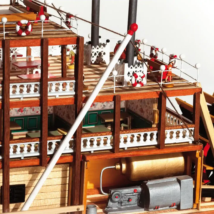 14003 - Ποταμόπλοιο Mississippi - Hobbycity.gr - OcCre