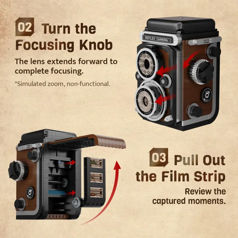 85050 - Twin Lens Reflex Camera - Hobbycity.gr - PANTASY