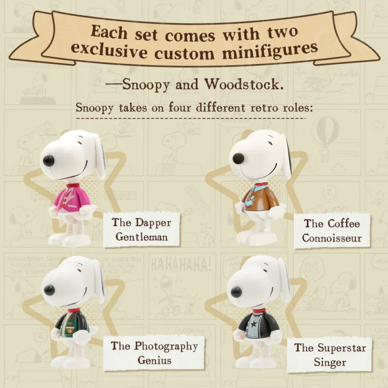 86915 - Snoopy Camera - Retro Time Series - Hobbycity.gr - PANTASY