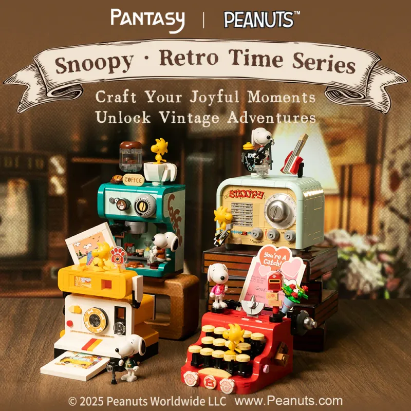 86915 - Snoopy Camera - Retro Time Series - Hobbycity.gr - PANTASY