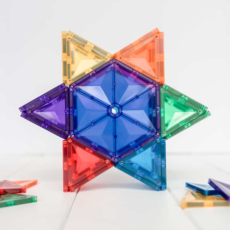 293187 - Rainbow Geometry Pack 30 τεμαχίων - Hobbycity.gr - Connetix