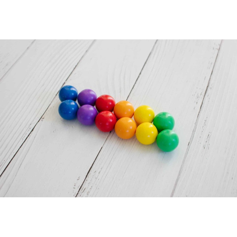 293200 - Rainbow Replacement Ball Pack 12 τεμαχίων - Hobbycity.gr - Connetix