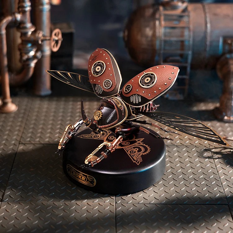 MI01 - Rhinoceros Beetle Model DIY 3D Puzzle - Hobbycity.gr - Rokr