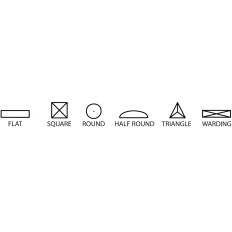 PFL1006 - 6 Pce Warding File Set - Hobbycity.gr - Model Craft