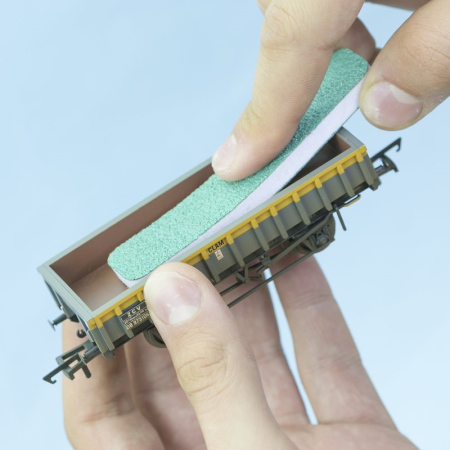 Dual-Grit Flexi Sanders x 3 (90x19x6mm)