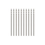Precision HSS Drill Bits 0.3mm (Pack of 10)