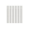 Precision HSS Drill Bits 0.4mm (Pack of 10)