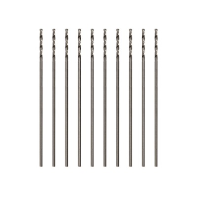 Precision HSS Drill Bits 0.6mm (Pack of 10)