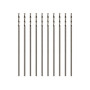 Precision HSS Drill Bits 0.6mm (Pack of 10)