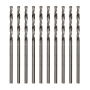 Μύτες τρυπανιών ακριβείας HSS 1,8 mm (πακέτο των 10) 