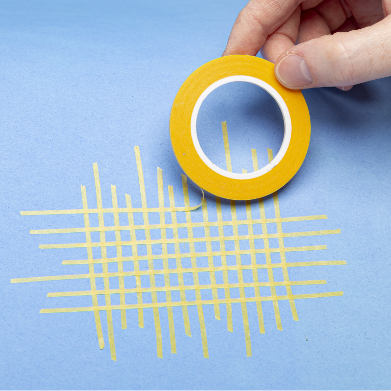 PMA1236 - Masking Tape Σετ 4 κολλητικών ταινιών (1, 2, 3 & 6 mm) - Hobbycity.gr - Model Craft