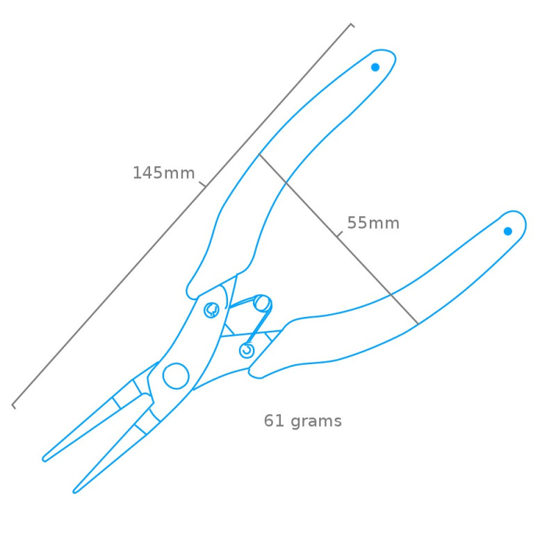 PPL5702 - Flat Nose Pliers - Hobbycity.gr - Model Craft