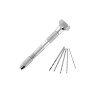 Pin Vice Double Ended Swivel Top & 5 Drill Bits (0 - 2.9mm)