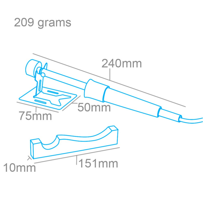 PTK3030EU - Plank Bending Tool Kit 220-240v, 30w (EU Plug) - Hobbycity.gr - Model Craft