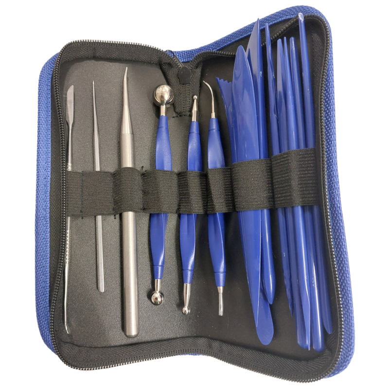 PDT4000 - Modelcraft 15pc Sculpting Tool & Clay Modelling Set - Hobbycity.gr - Model Craft