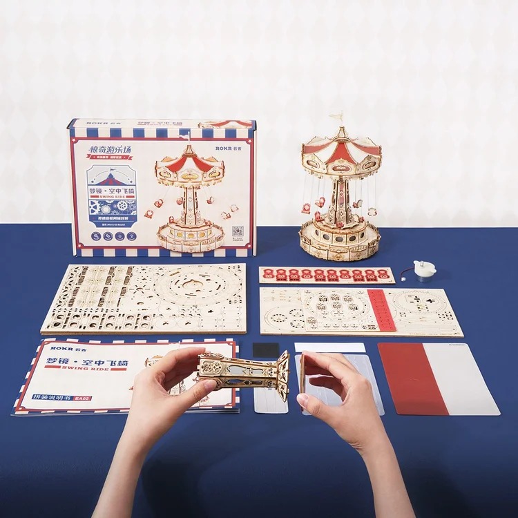 EA02 - Swing Ride DIY Music Box - Hobbycity.gr - Rokr