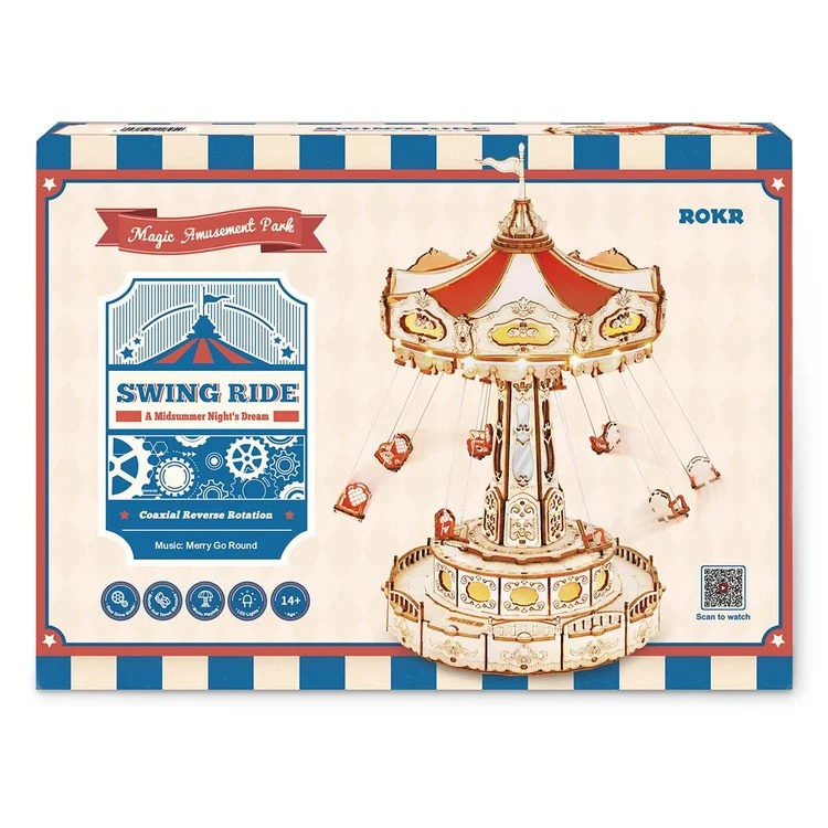 EA02 - Swing Ride DIY Music Box - Hobbycity.gr - Rokr