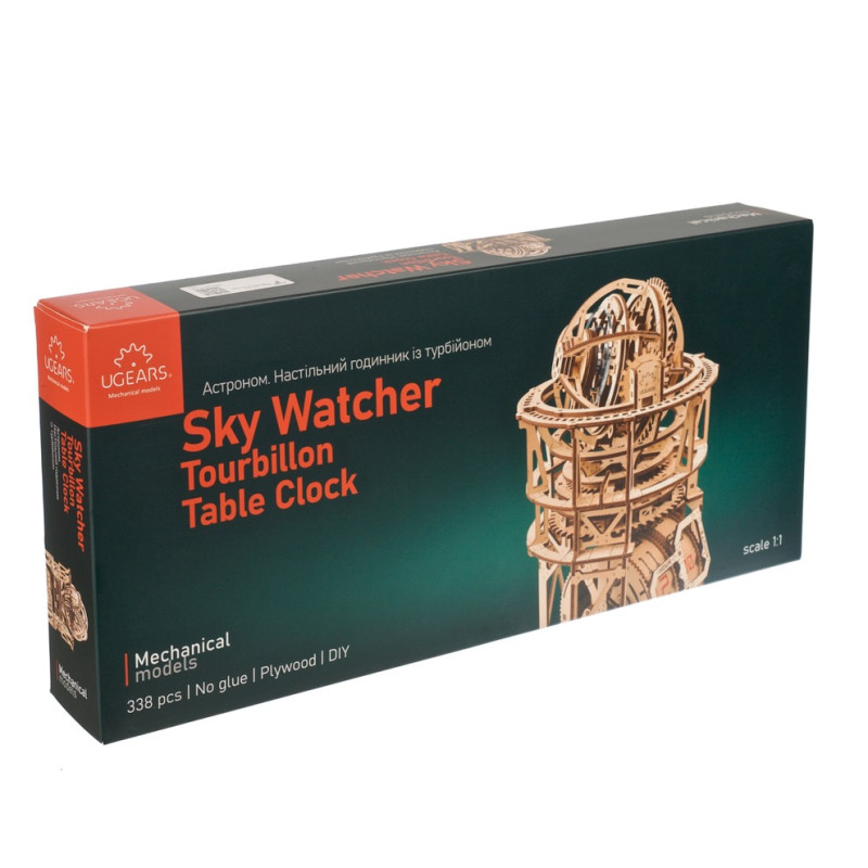 70162 - Sky Watcher Tourbillon Table Clock - Hobbycity.gr - UGEARS